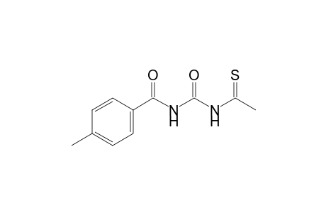 1-(Thioacetyl)-3-(p-toluoyl)urea