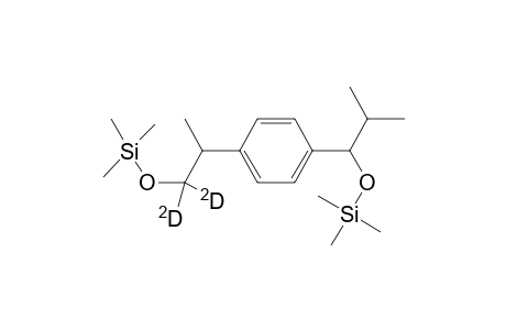 1-(2-Methyl-1-trimethylsilyloxypropyl)-4-(1-methyl-2,2-D2-2-trimethylsilyloxyethyl)benzene