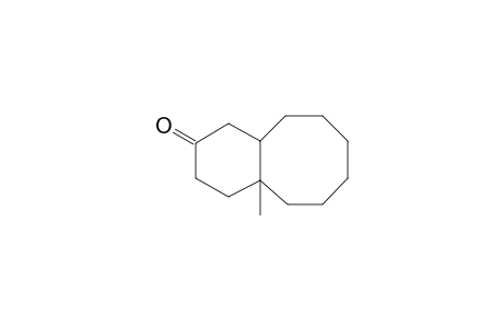 2(1H)-Benzocyclooctenone, decahydro-4a-methyl-, trans-(-)-