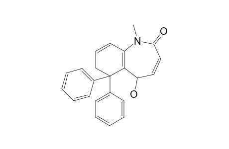 6,7-Dihydro-6,6-diphenyl-5-hydroxyl-1-methyl-3,44-benzazepin-2(5H)-one