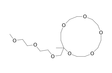 2-[[2-(2-methoxyethoxy)ethoxy]methyl]-2-methyl-16-crown-5