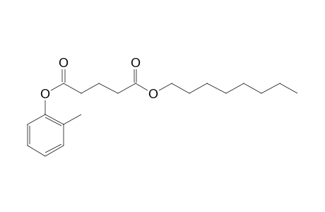 Glutaric acid, 2-methylphenyl octyl ester