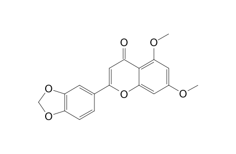 3',4'-METHYLENEDIOXY-5,7-DIMETHOXYFLAVONE