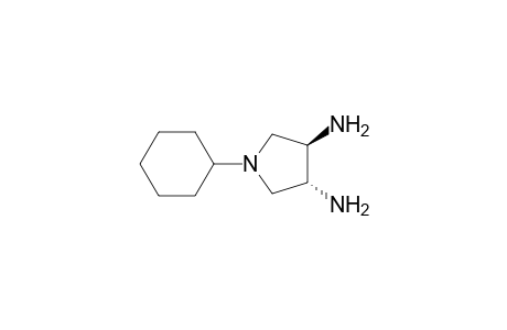 (3R,4R)-3,4-Diamino-1-cyclohexylpyrrolidine