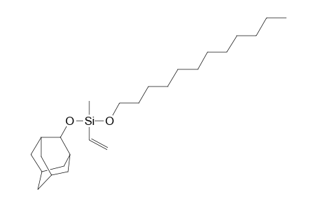 Silane, methylvinyl(adamant-2-yloxy)dodecyloxy-