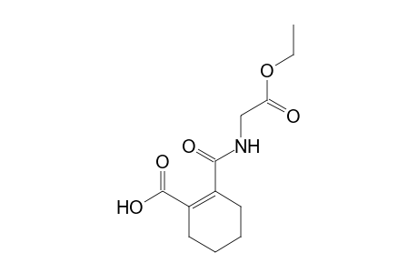 2-[(2-ethoxy-2-keto-ethyl)carbamoyl]cyclohexene-1-carboxylic acid