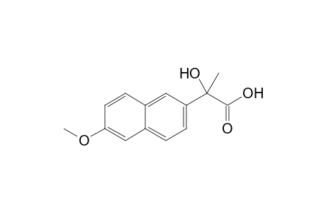 2-Hydroxy-2-(6-methoxy-2-naphthyl)propanoic acid