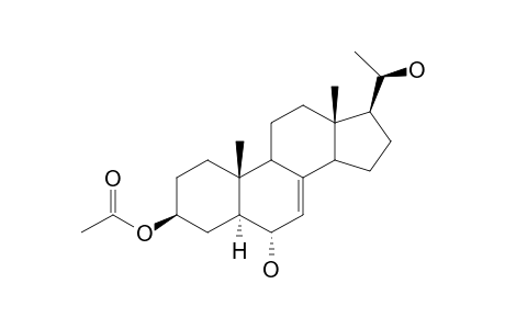 (20R)-3.beta.-Acetoxy-6.alpha.,20-dihydroxypregn-7-ene