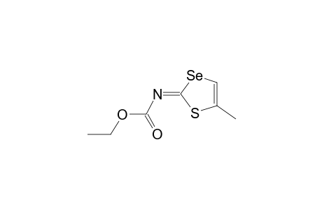 (NE)-N-(5-methyl-1,3-thiaselenol-2-ylidene)carbamic acid ethyl ester