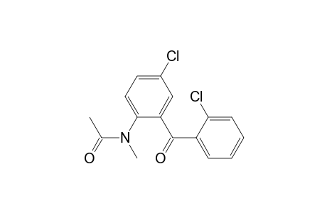 1-Chloro-3-(2-chlorophenylcarbonyl)-4-(N-methyl-N-acetylamino)benzene