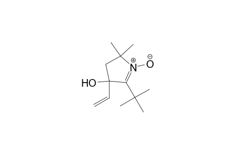 2H-Pyrrol-4-ol, 5-(1,1-dimethylethyl)-4-ethenyl-3,4-dihydro-2,2-dimethyl-, 1-oxide