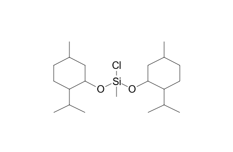 Chloro(bis[(2-isopropyl-5-methylcyclohexyl)oxy])methylsilane