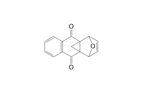 1H-cyclopropa[b]naphthalene-2,7-dione/furan exo adduct