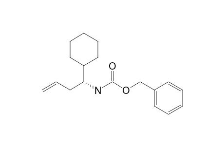 (R)-(-)-N-benzyloxycarbonyl-1-cyclohexylbut-3-enylamine