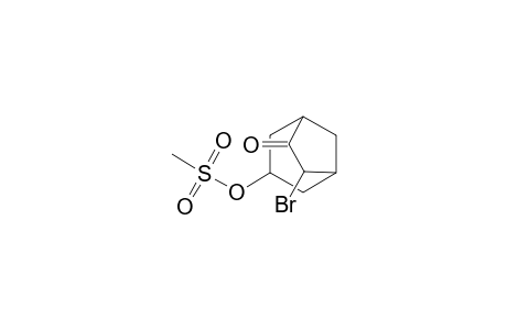 Bicyclo[3.2.1]octan-6-one, 7-bromo-3-[(methylsulfonyl)oxy]-, (exo,exo)-