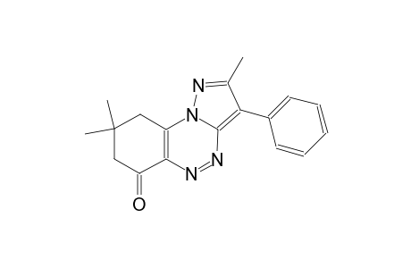 2,8,8-trimethyl-3-phenyl-8,9-dihydropyrazolo[5,1-c][1,2,4]benzotriazin-6(7H)-one
