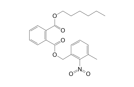 Phthalic acid, hexyl 3-methyl-2-nitrobenzyl ester