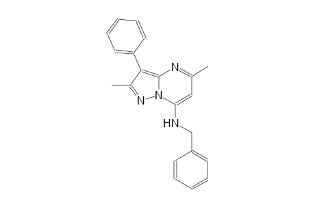 N-benzyl-2,5-dimethyl-3-phenylpyrazolo[1,5-a]pyrimidin-7-amine