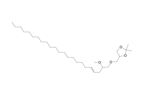 1,3-Dioxolane, 4-[[(2-methoxy-4-tricosenyl)oxy]methyl]-2,2-dimethyl-