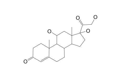 Pregn-4-ene-3,20-dione, 11,17,21-trihydroxy-, (11.beta.)-