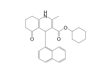 cyclohexyl 2-methyl-4-(1-naphthyl)-5-oxo-1,4,5,6,7,8-hexahydro-3-quinolinecarboxylate