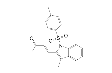 (3E)-4-[3-Methyl-1-(4-methyl-phenyl)sulfonyl-1H-indol-2-yl]-but-3-en-2-one