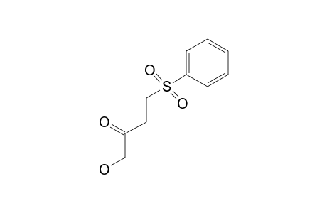 1-Hydroxy-4-[phenylsulfonyl]-2-butanone