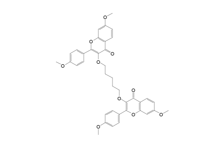 3,3''-(pentamethylenedioxy)bis[4',7-dimethoxyflavone]