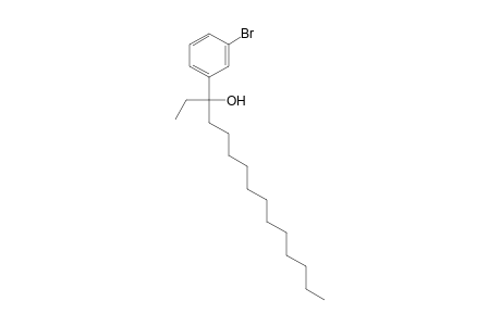 3-(m-bromophenyl)-3-pentadecanol