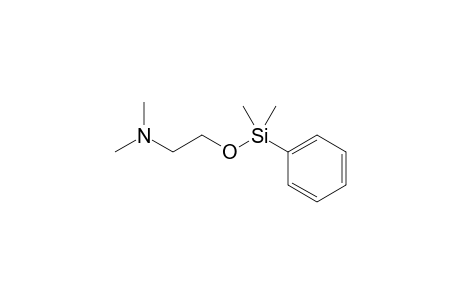 2-[dimethyl(phenyl)silyl]oxy-N,N-dimethyl-ethanamine