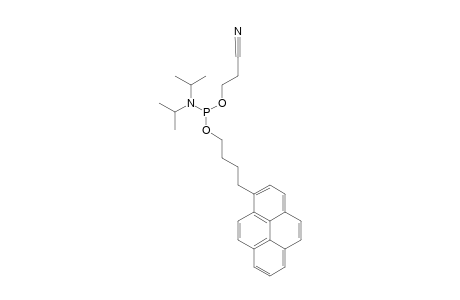 3-[(Diisopropylamino)-(4-pyren-1-ylbutoxy)phosphanyl]oxypropionitrile