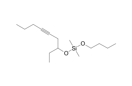 Silane, dimethyl(non-5-yn-3-yloxy)butoxy-