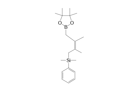 (Z)-2,3-DIMETHYL-1-(DIMETHYLPHENYLSILYL)-4-(4,4,5,5-TETRAMETHYL-1,3,2-DIOXABOROLAN-2-YL)-2-BUTENE