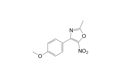 4-(p-methoxyphenyl)-2-methyl-5-nitrooxazole