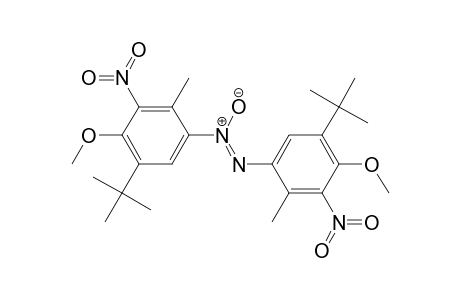 Diazene, bis[5-(1,1-dimethylethyl)-4-methoxy-2-methyl-3-nitrophenyl]-, 1-oxide