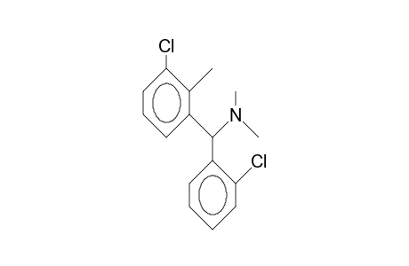1-(o-CHLOROPHENYL)-1-(3-CHLORO-o-TOLYL)TRIMETHYLAMINE
