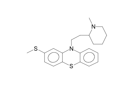 10H-Phenothiazine, 10-(2-(1-methyl-2-piperidinyl)ethyl)-2-(methylthio)-