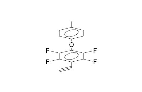 PARA-(4-METHYLPHENOXY)TETRAFLUOROPHENYLACETYLENE