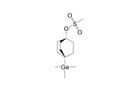 4-(TRIMETHYLGERMYL)-BICYCLO-[2.2.2]-OCTAN-1-MESYLATE;X=H,Y=GEME3