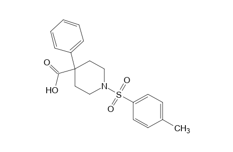 4-phenyl-1-(p-toluenesulfonyl)-4-piperidinecarboxylic acid