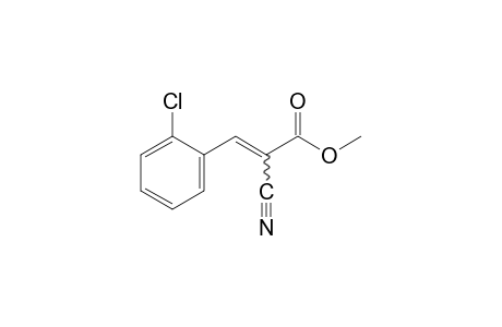 o-Chloro-alpha-cyanocinnamic acid, methyl ester