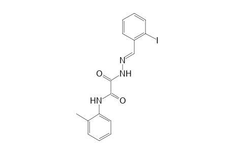 2-[(2E)-2-(2-Iodobenzylidene)hydrazino]-N-(2-methylphenyl)-2-oxoacetamide