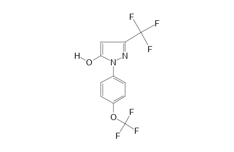 1-[p-(TRIFLUOROMETHOXY)PHENYL]-3-(TRIFLUOROMETHYL)PYRAZOL-5-OL
