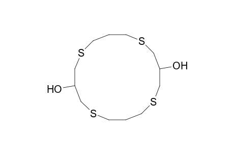 1,5,9,13-Tetrathiacyclohexadecane-3,11-diol, mixture of cis and trans