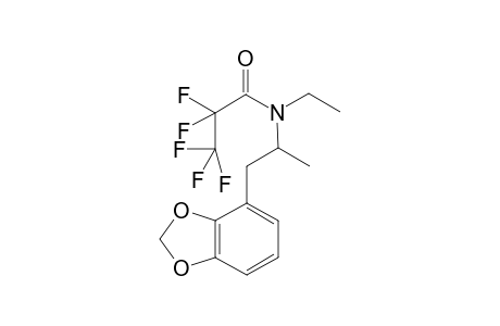 N-Ethyl-2,3-methylenedioxyamphetamine PFP