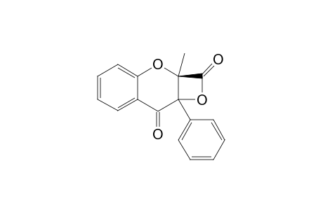 .beta.-lactone of 2-carboxy-3-hydroxy-2-methyl-2,3-dihydroisoflavone