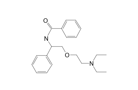 1-(2-Diethylaminoethoxy)-2-benzamido-2-phenylethane