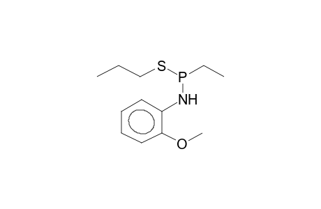 N-ORTHO-METHOXYPHENYL-S-PROPYLETHYLAMIDOTHIOPHOSPHONITE