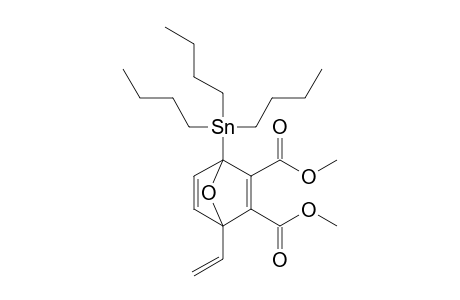 Dimethyl 1-tributylstannyl-4-vinyl-7-oxabicyclo[2.2.1]hepta-2,5-diene-2,3-dicarboxylate