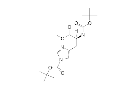 N(alpha), N-(im)-di-boc-L-Histidine methyl ester